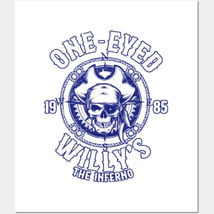 One Eyed Willy Posters and Art